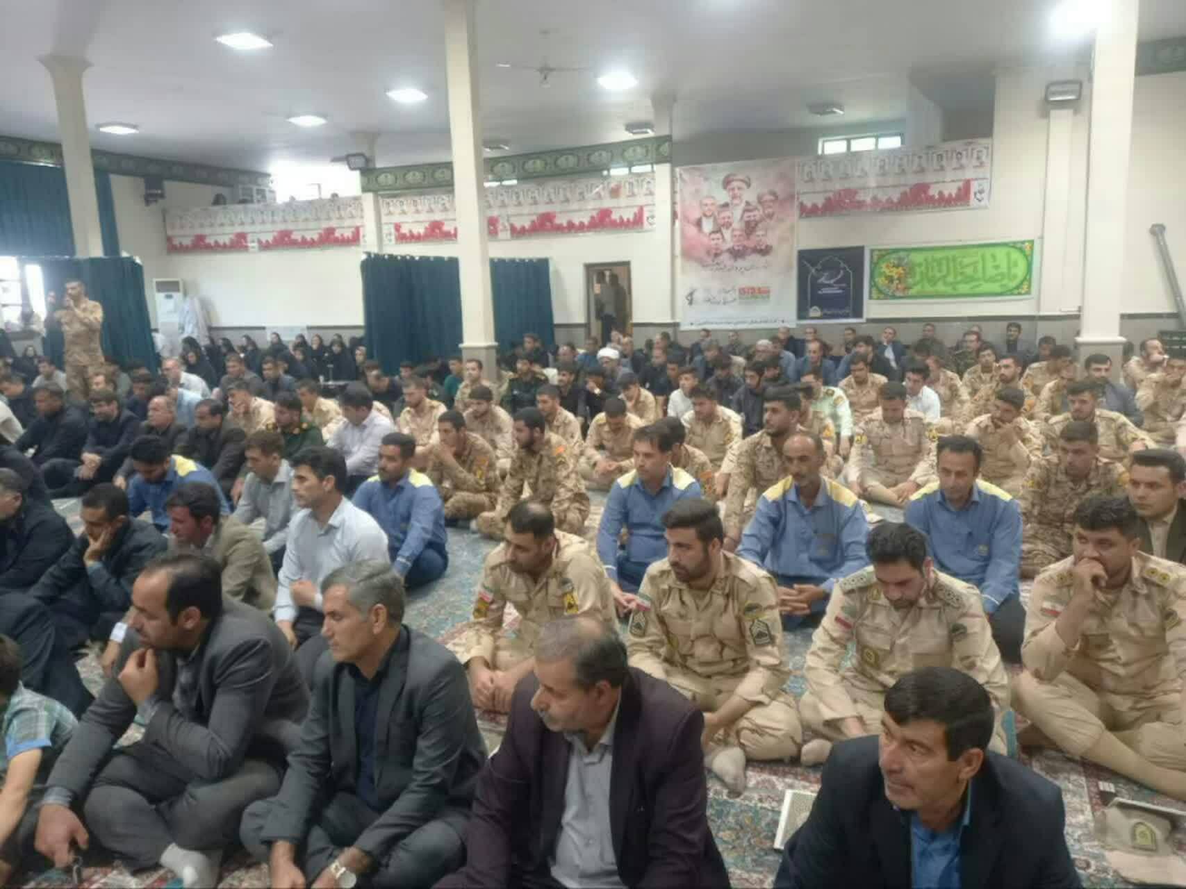 مردم خداآفرین در اولین سالگرد شهدای خدمت، با آرمان‌های شهیدان تجدید بیعت کردند