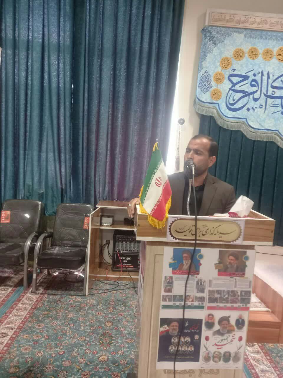 مردم خداآفرین در اولین سالگرد شهدای خدمت، با آرمان‌های شهیدان تجدید بیعت کردند