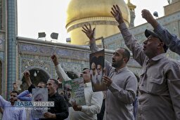 فریاد انتقام خواهی مردم قم در پی شهادت سرداران بزرگ ایران