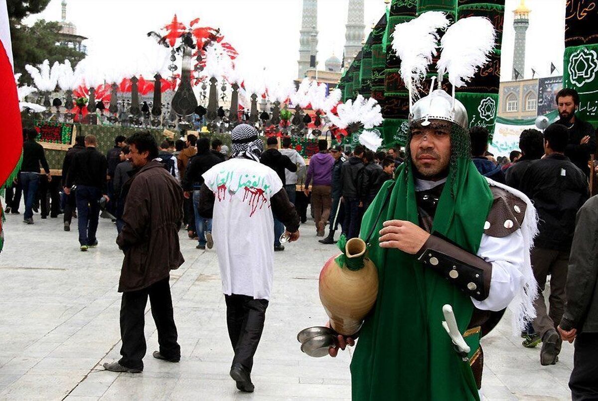 برگزاری آیین صدساله سقاخوانی در نوشآباد
