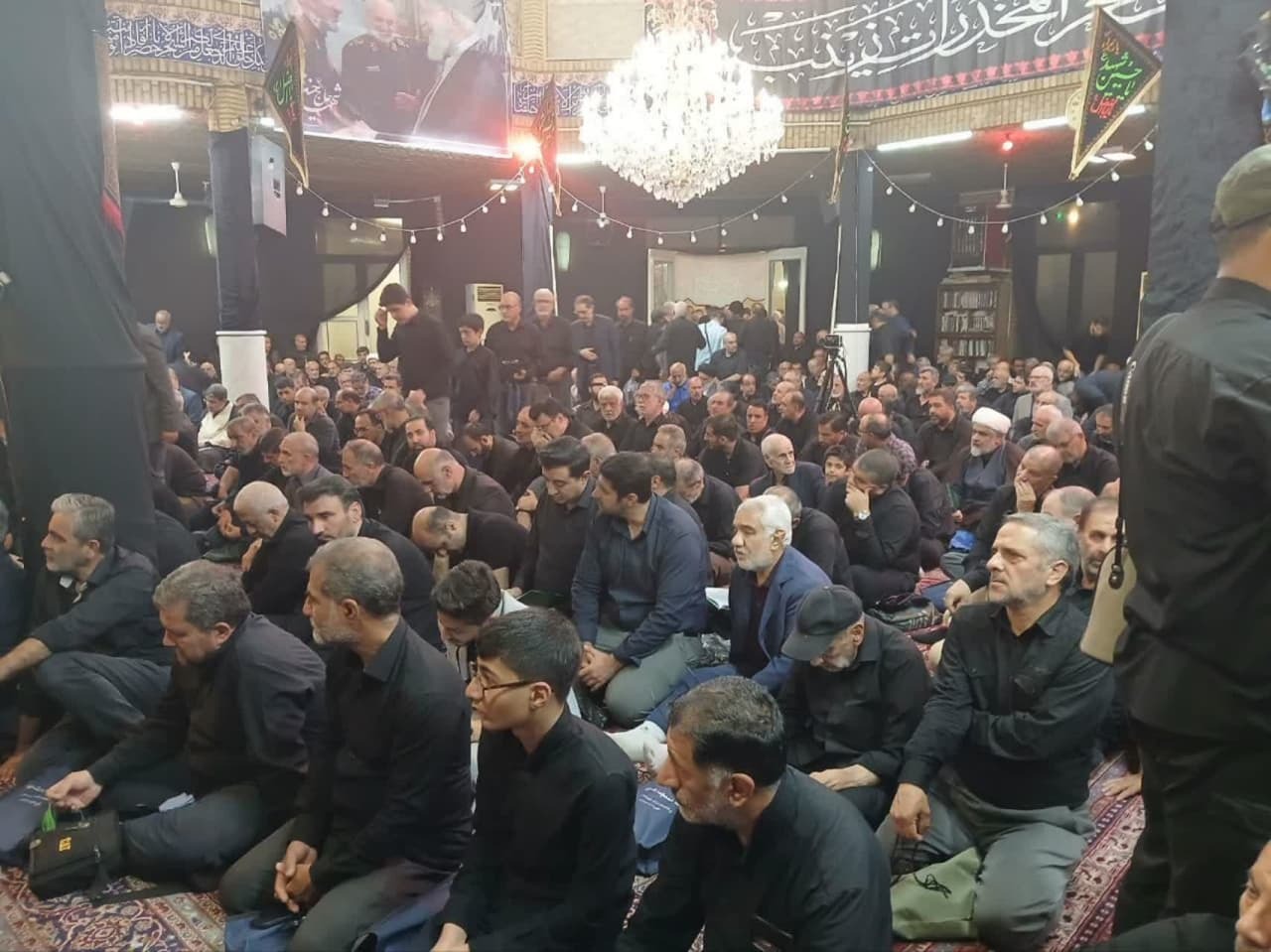 مراسم بزرگداشت شهید سرلشکر محققی در مسجد شهدای تهران برگزار شد