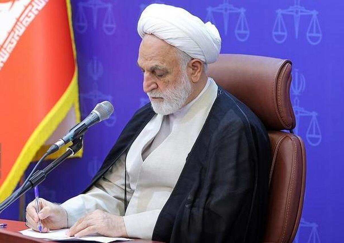 پیام رئیس قوه قضاییه در پی جنایت صهیونیستها در حمله به زندان اوین