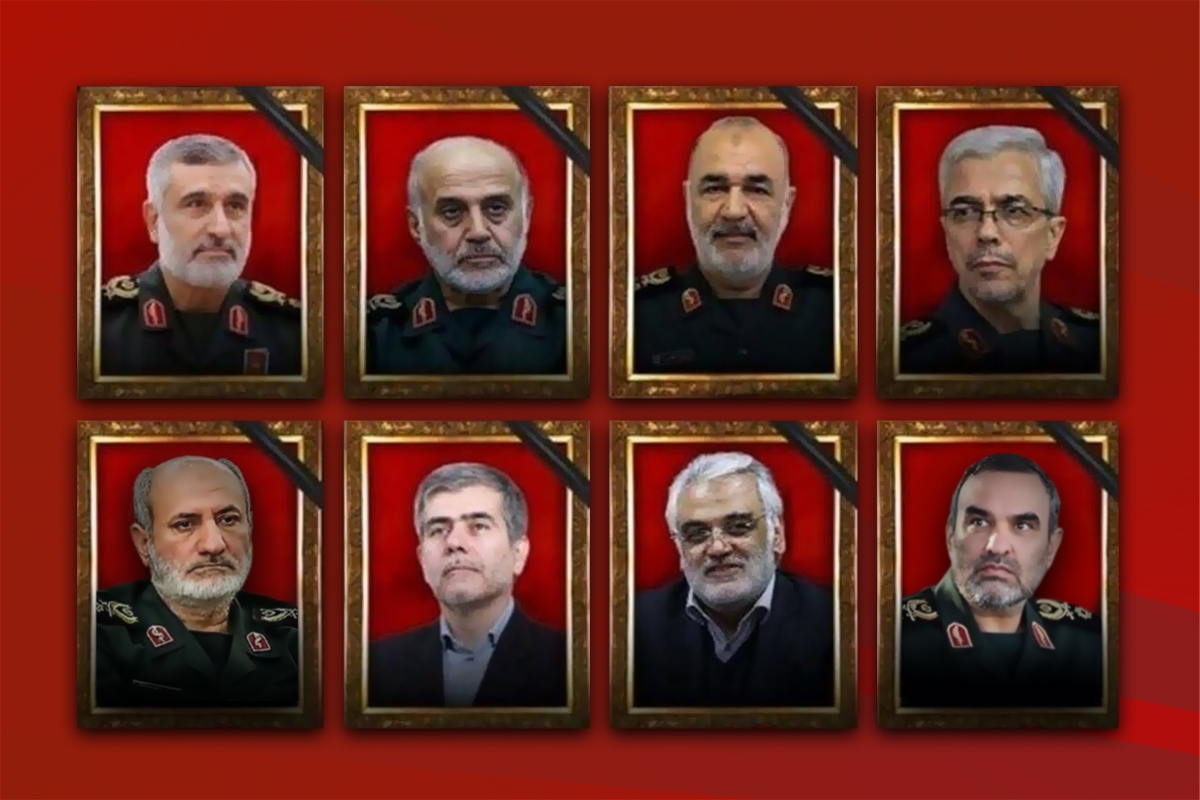 تشییع پیکر مطهر فرماندهان شهید تجاوز وحشیانه رژیم صهیونیستی شنبه در تهران