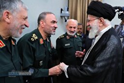 سرداران و دانشمندان شهید در کنار رهبر معظم انقلاب