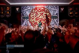 سومین شب عزاداری هیئت رزمندگان اسلام قم در دهه اول محرم ۱۴۴۷
