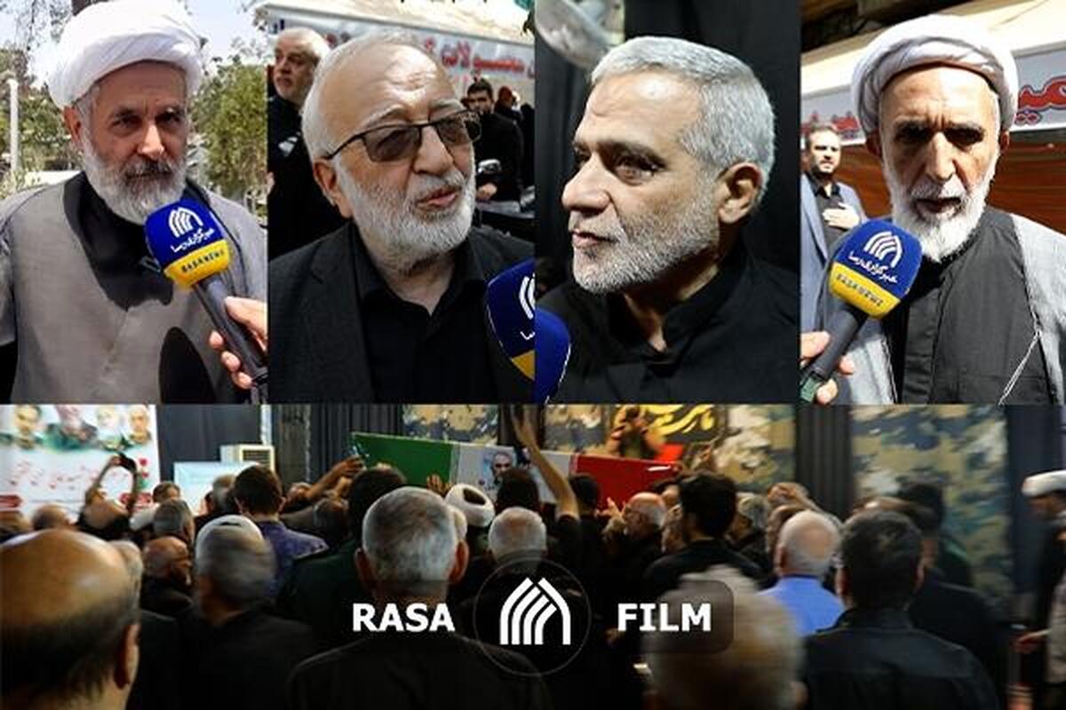 گزارش میدانی | آیین تشییع و خاکسپاری پیکر پاک سردار شهید حاج حسن محققی