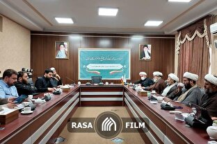 نشست صمیمانه نمایندگان طلاب خراسانی با مدیران خبرگزاری رسا