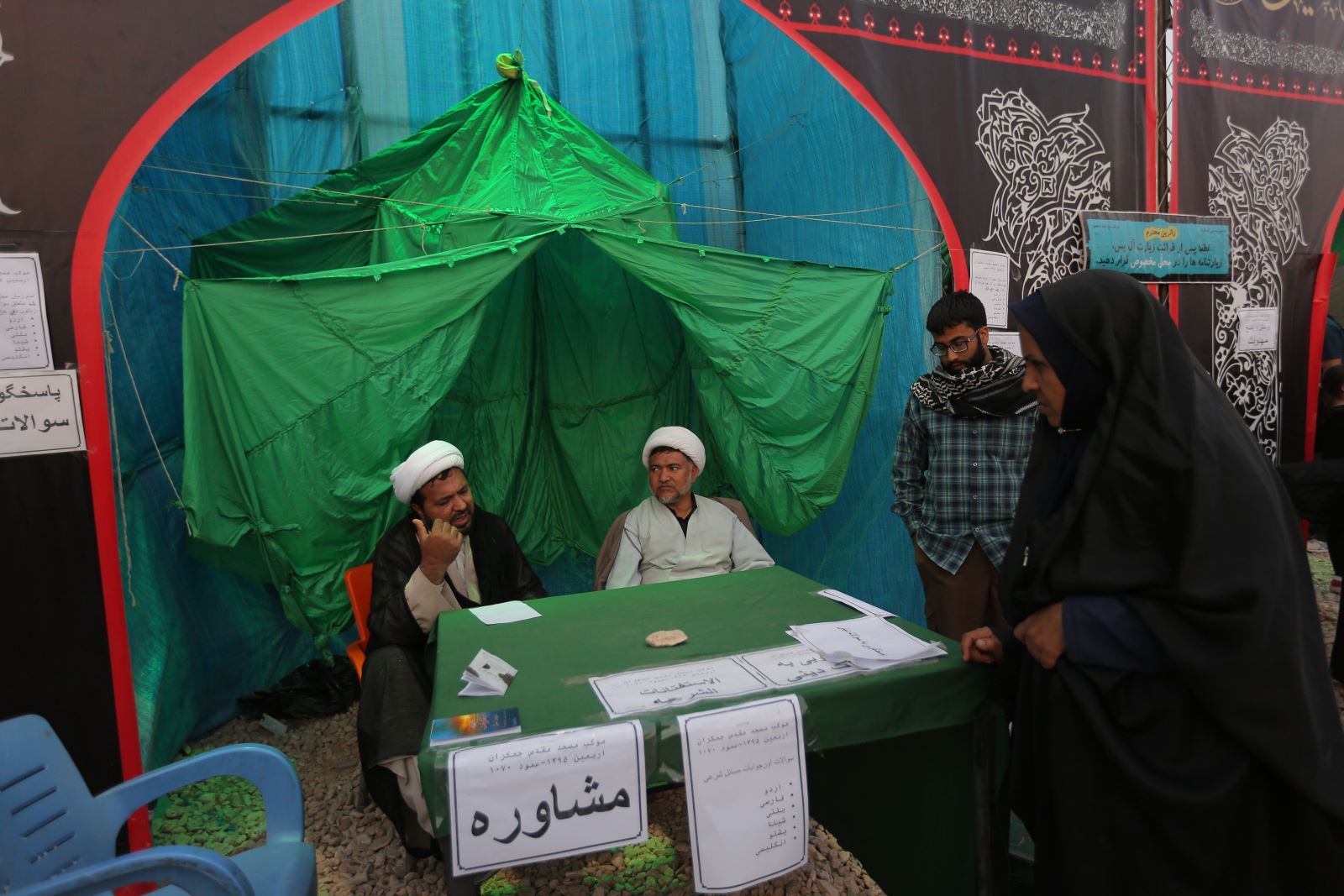 حضور پررنگ مبلغان در راهپیمایی اربعین