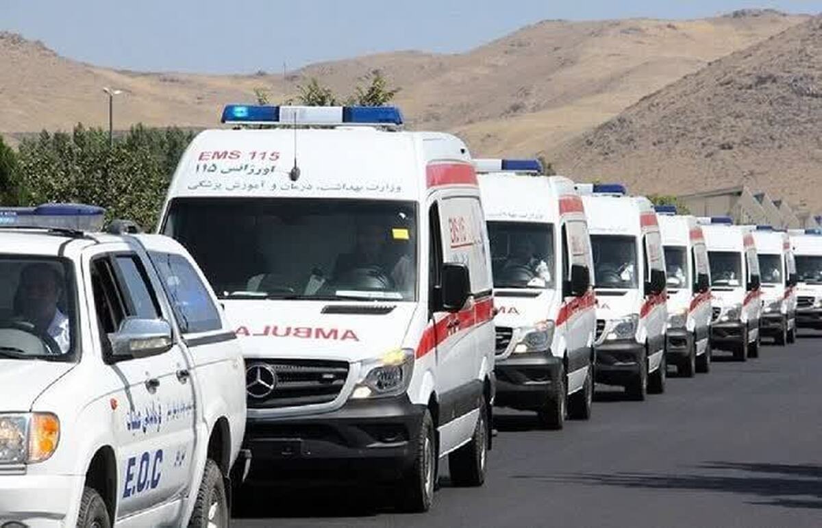 ارائه خدمات ۴۰ پایگاه فوریت‌های پزشکی لرستان به زائران اربعین