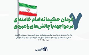 اطلاع نگاشت | چراغ راه؛ ۷ فرمان حکیمانه امام خامنه‌ای در مواجهه با چالش‌های راهبردی