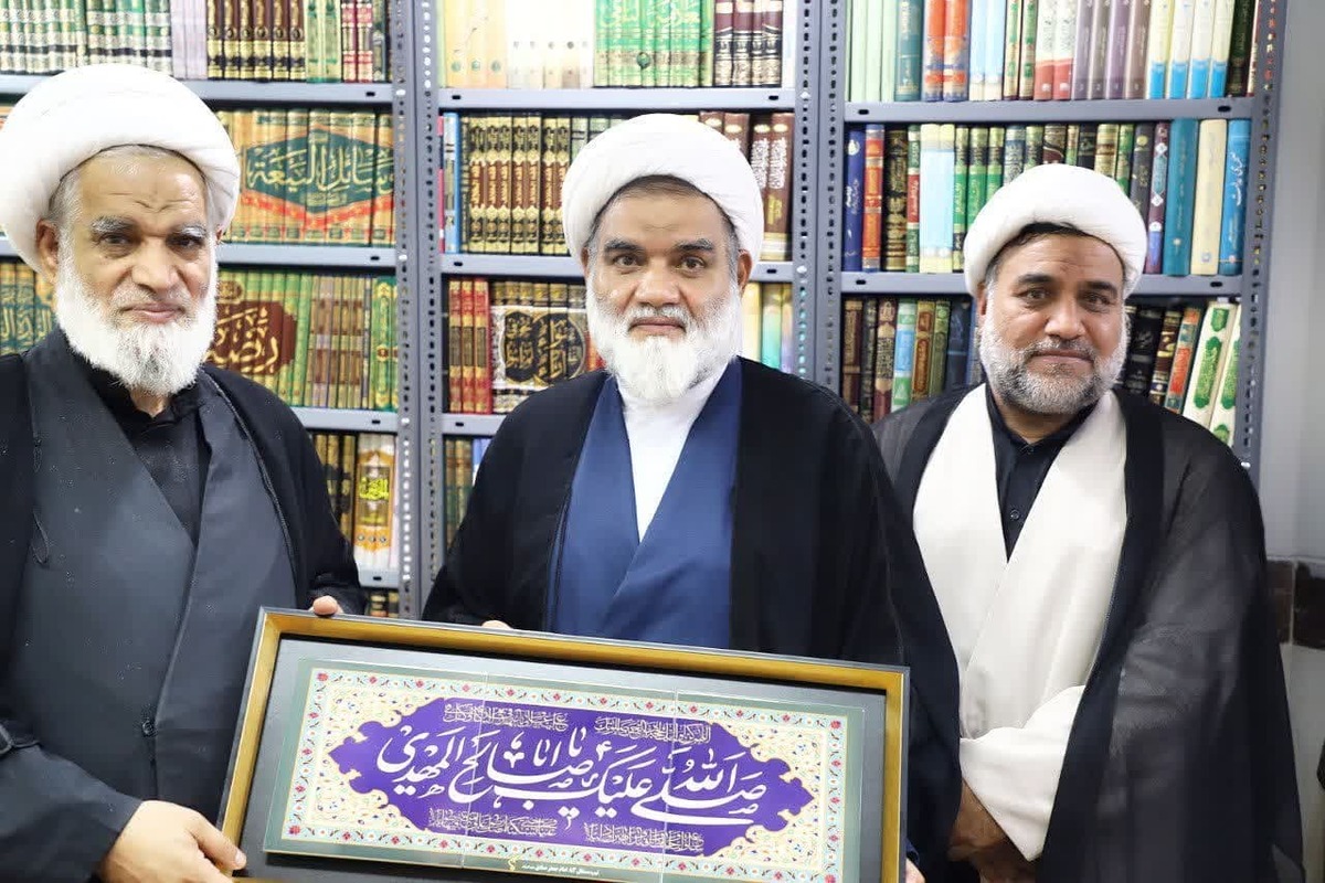 دیدار فرمانده تیپ امام صادق با آیتالله کعبی