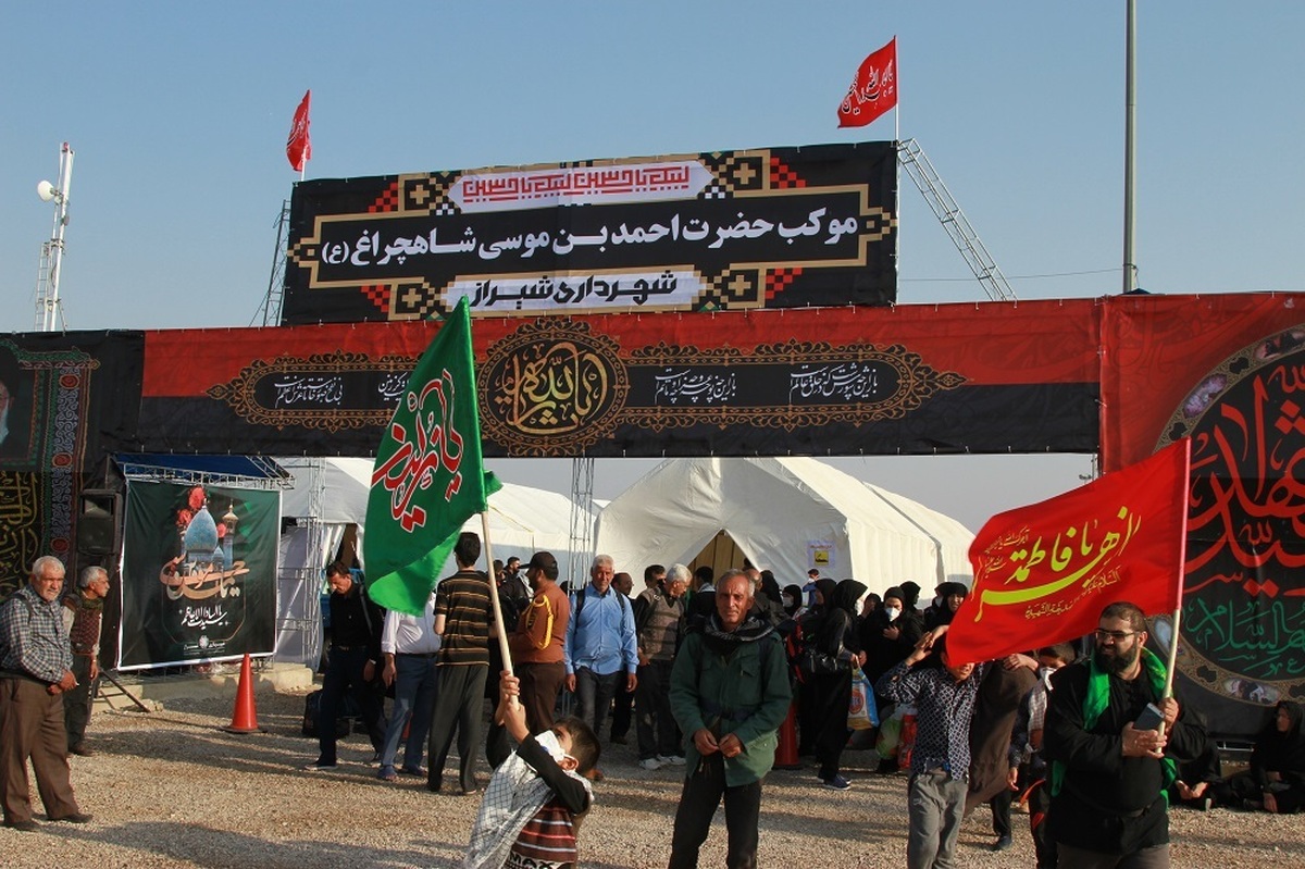 اعزام عوامل موکب حضرت احمد بن موسی شهرداری شیراز به مرز شلمچه
