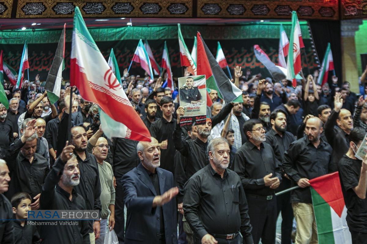 مراسم چهلمین روز شهادت سردار حاج حسن محققی برگزار شد + تصاویر