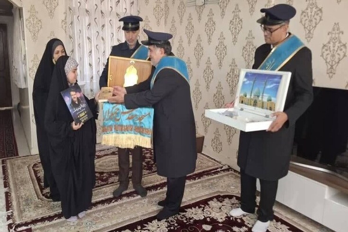 دیدار سفیران مهدوی مسجد جمکران با ۱۱۰ خانواده شهید جنگ تحمیلی اسرائیل