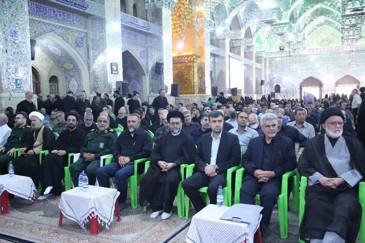مراسم بزرگداشت چهلمین روز شهادت سردار غیپ پرور در شیراز برگزار شد