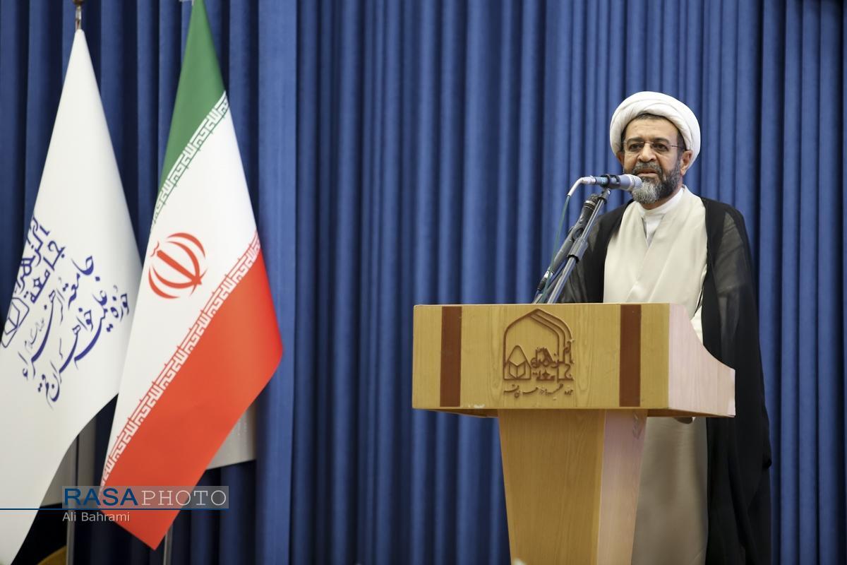 گزارشی از آیین مشترک آغاز سال تحصیلی جامعه‌الزهرا  و مرکز مدیریت حوزه‌های علمیه خواهران