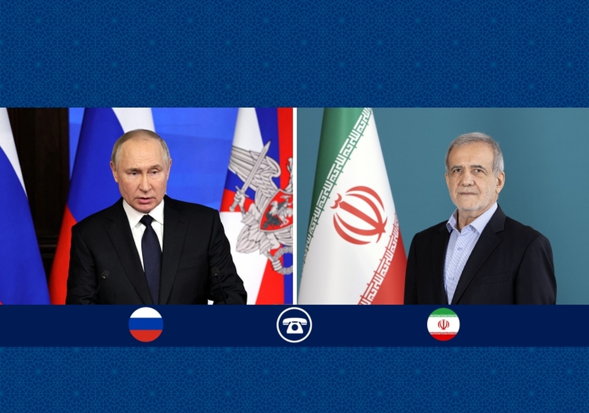 رایزنی پزشکیان و پوتین درباره برنامه هسته‌ای ایران