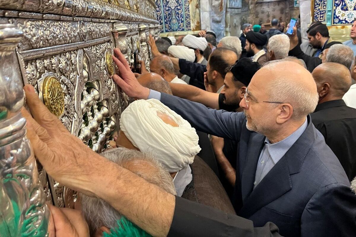 گزارشی از سفر رئیس مجلس به قم