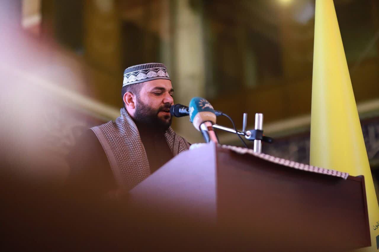 برگزاری مراسم سالگرد شهادت سید حسن نصرالله در نجف + تصاویر
