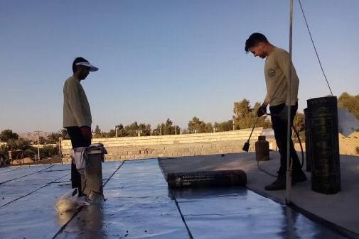 حرکت جهادی طلاب ایلام؛ ایزوگام امید بر بام خانههای محرومان حرکت جهادی طلاب ایلام؛ ایزوگام امید بر بام خانههای محرومان