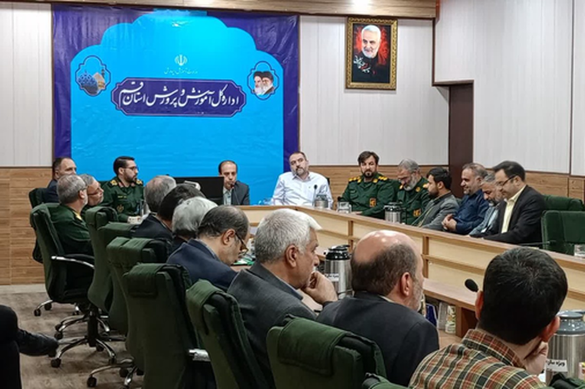 معارفه مسئول بسیج فرهنگیان استان قم