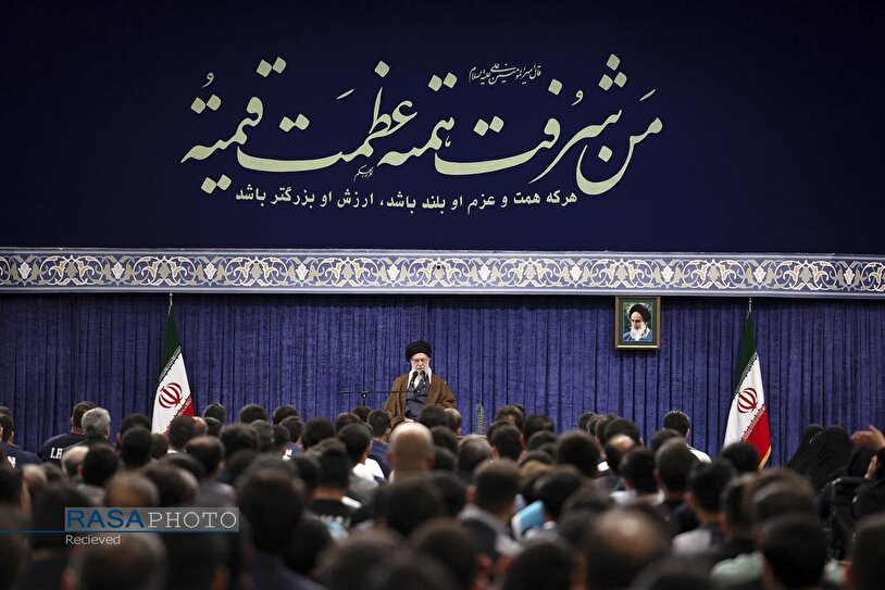 دیدار قهرمانان و مدال‌آوران ورزشی و المپیادهای علمی جهانی با رهبر انقلاب