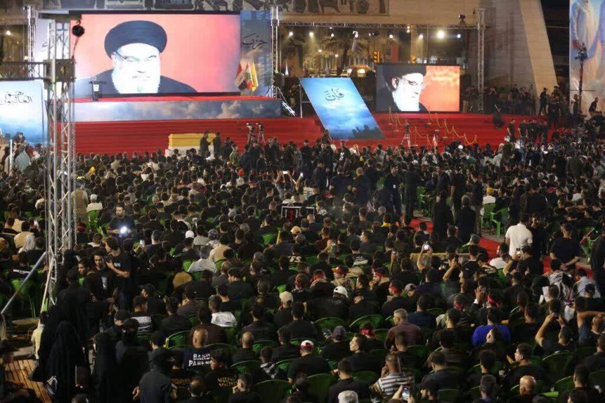 برگزاری سالگرد سید حسن نصر الله در عراق