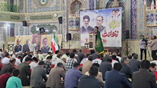 مراسم سالگرد شهادت سیدحسن نصرالله در شهرکرد برگزار شد