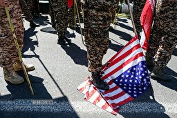 ما آمریکا را زیر پا می‌گ‏ذاریم