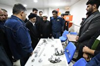 حضور نماینده ولی‌ فقیه در آذربایجان‌ غربی در هنرستان شریف ارومیه