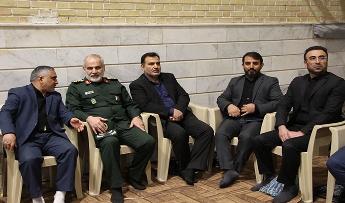 آیین استقبال مردم کاشان دیارمیانداران از کاروان اهالی بهشت + گزارش تصویری