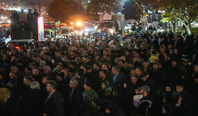 آیین استقبال مردم کاشان دیارمیانداران از کاروان اهالی بهشت + گزارش تصویری