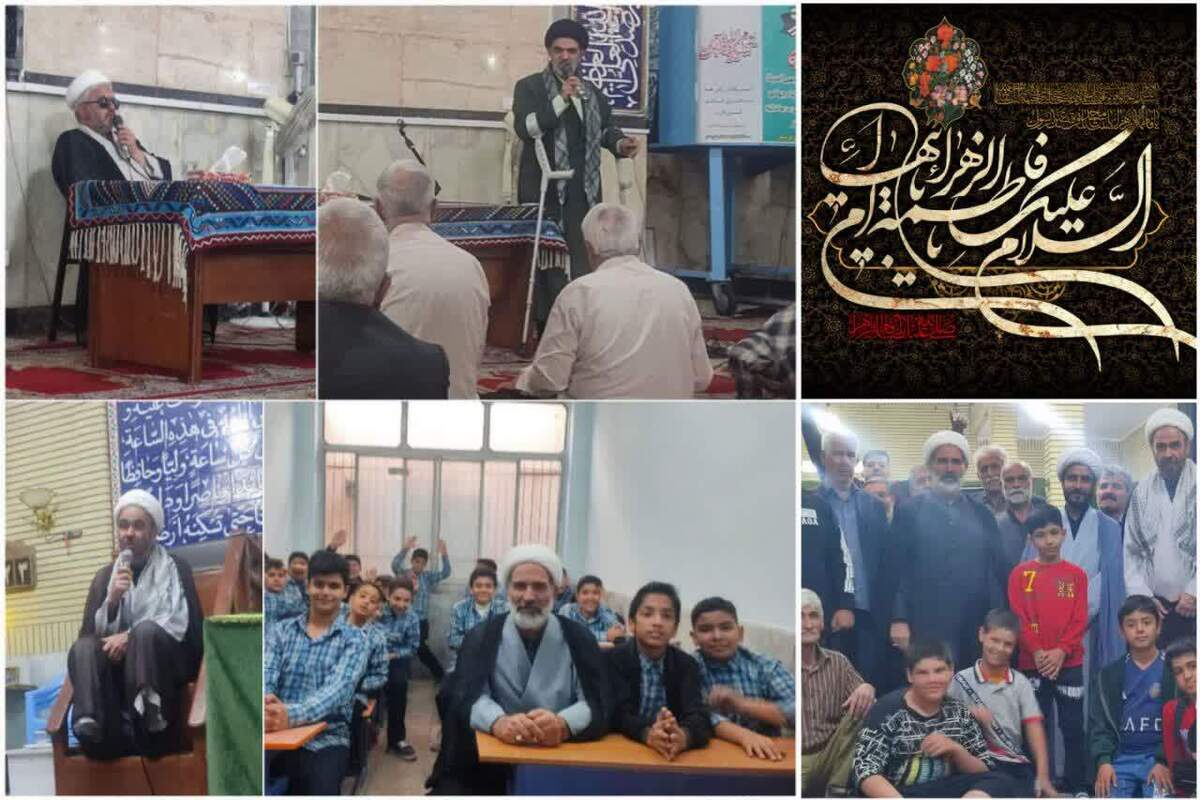 جهاد تبیین در مدارس گرمسار با حضور روحانیون جانباز گروه جهادی «علمداران سروقامت تعالی»