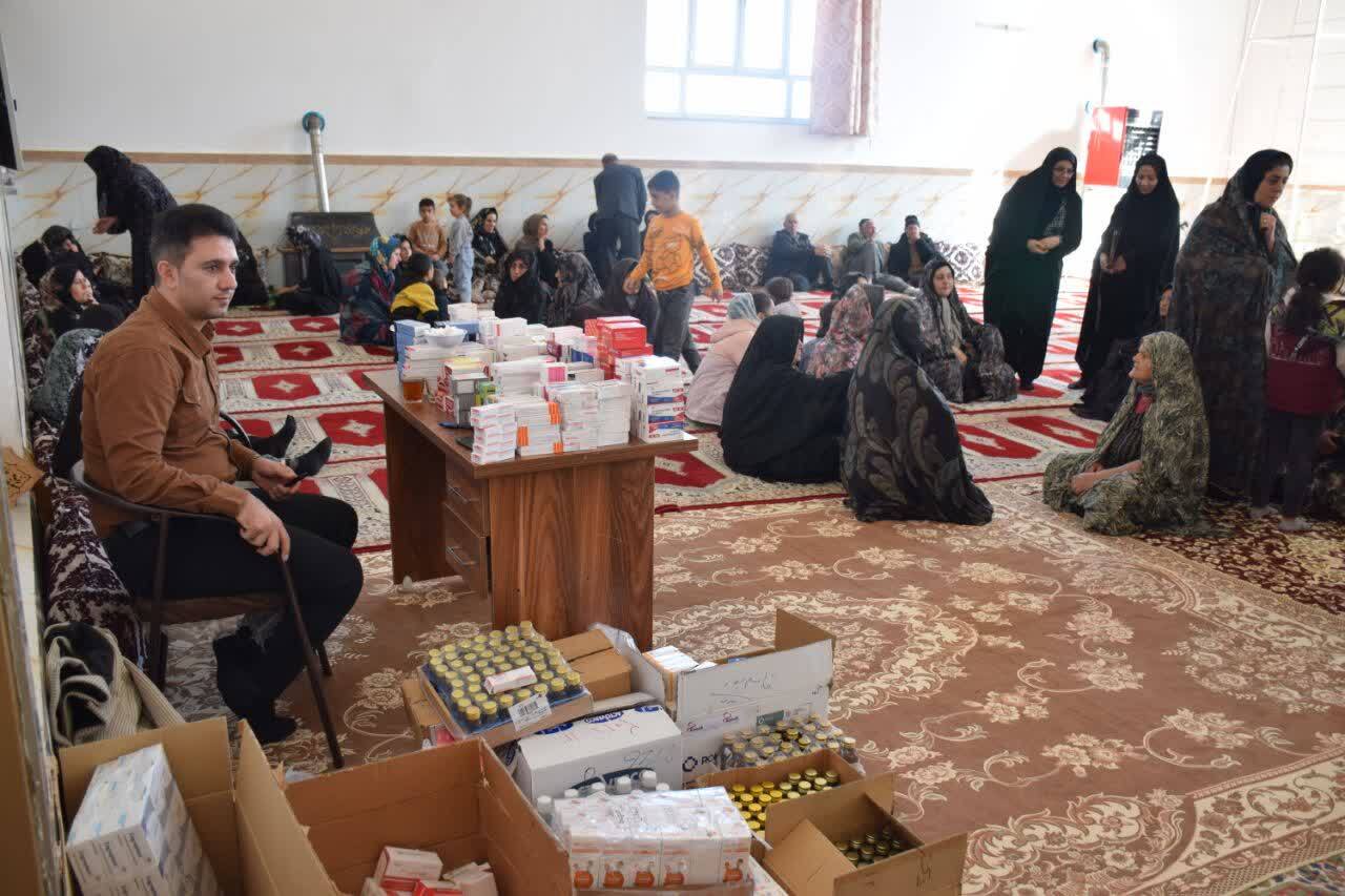 برگزاری اردوی جهادی پزشکی سپاه مرند به مناسبت هفته بسیج