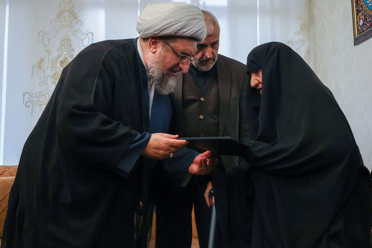 دیدار با خانواده‌های شهدا در هفته بسیج+ تصاویر