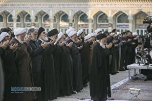 اقامه دومین نماز طلب باران در قم