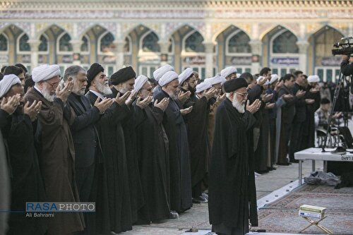 اقامه دومین نماز طلب باران در قم