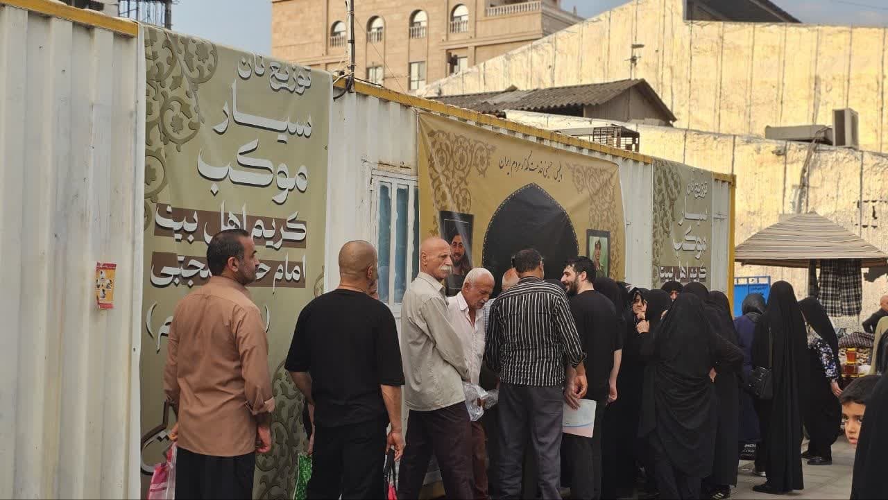 نان صلواتی عطری از کرامت کریم اهل‌بیت در هوای بابل