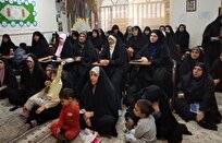  برگزاری جشن میلاد حضرت زینب در مدرسه علمیه فاطمیه شیراز