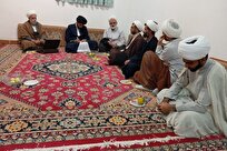 جلسه بررسی فعالیت‌های تهذیبی و پژوهشی مدرسه علمیه قلعه‌گنج برگزار شد