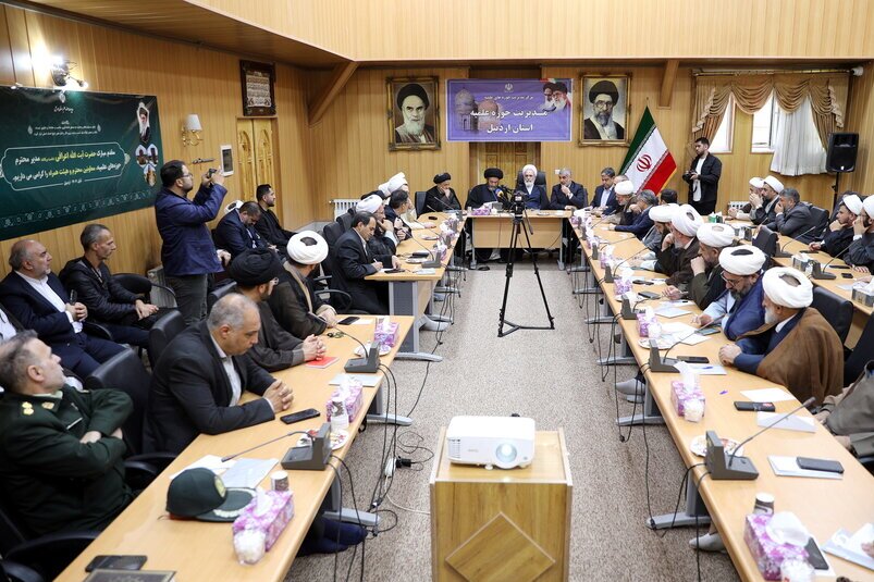 گزارش سفر آیت‌الله اعرافی به استان اردبیل