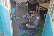 رنگ آمیزی مدرسه شهید رئیس‌علی دلواری توسط طلاب جهادی بوشهر + عکس