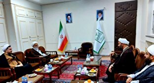 دیدار تولیت آستان مقدس شاهچراغ با آیت الله شب زنده دار