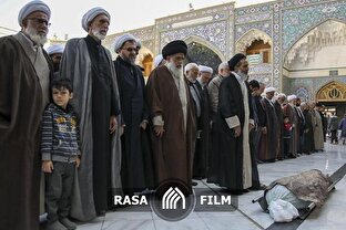 پدر شهید طائب به فرزند شهیدش پیوست