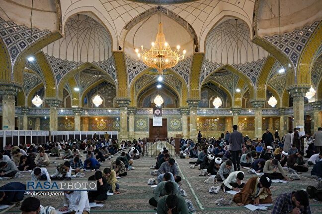 آغاز فرآیند نوین شناسایی نخبگان حوزه با برگزاری آزمون سراسری کتبی