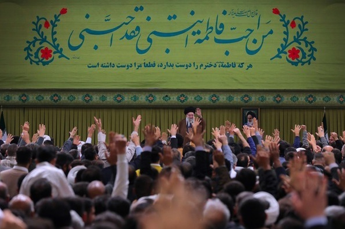 برگزاری مراسم جشن میلاد حضرت زهرا با حضور رهبر انقلاب