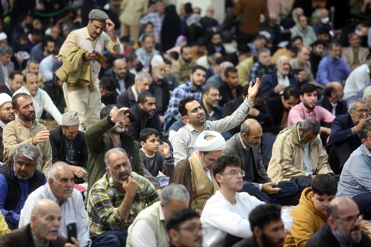 حرم حضرت معصومه در شام میلاد حضرت زهرا غرق در شور و معنویت حرم حضرت معصومه در شام میلاد حضرت زهرا غرق در شور و معنویت