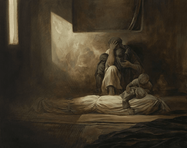 تابلوی «آلِ نبی» حسن روح‌الامین منتشر شد