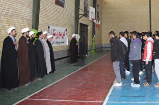 گزارشی از مراسم افتتاحیه جشنواره فرهنگی  ورزشی طلاب فارس