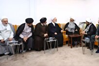 دیدار آیت‌الله اعرافی با آیت‌الله بشیر نجفی